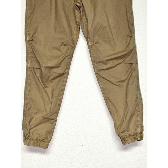 Joggers American Eagle Next Level Flex Khaki/Tan Elastic Waist Cuffs Small - Picture 4 of 8